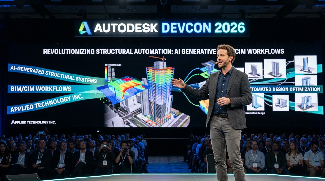 応用技術 Autodesk DevCon2026登壇イメージ