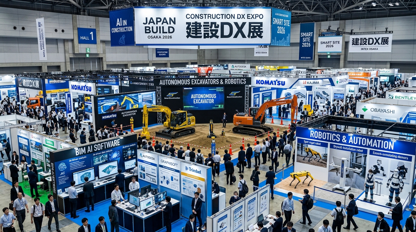 第6回 建設DX展 大阪 インテックス大阪会場イメージ