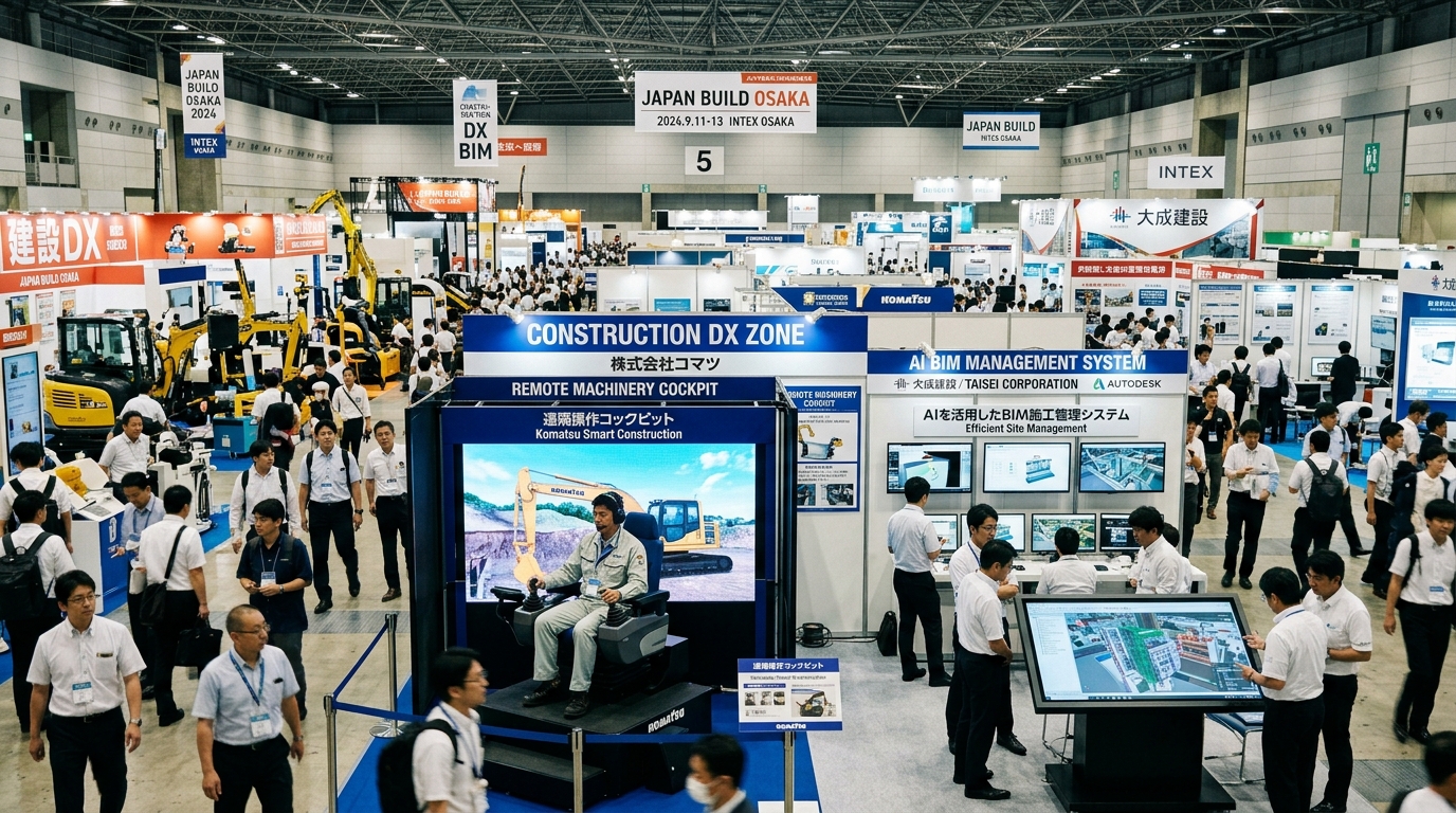 第10回 JAPAN BUILD OSAKA 展示会場イメージ
