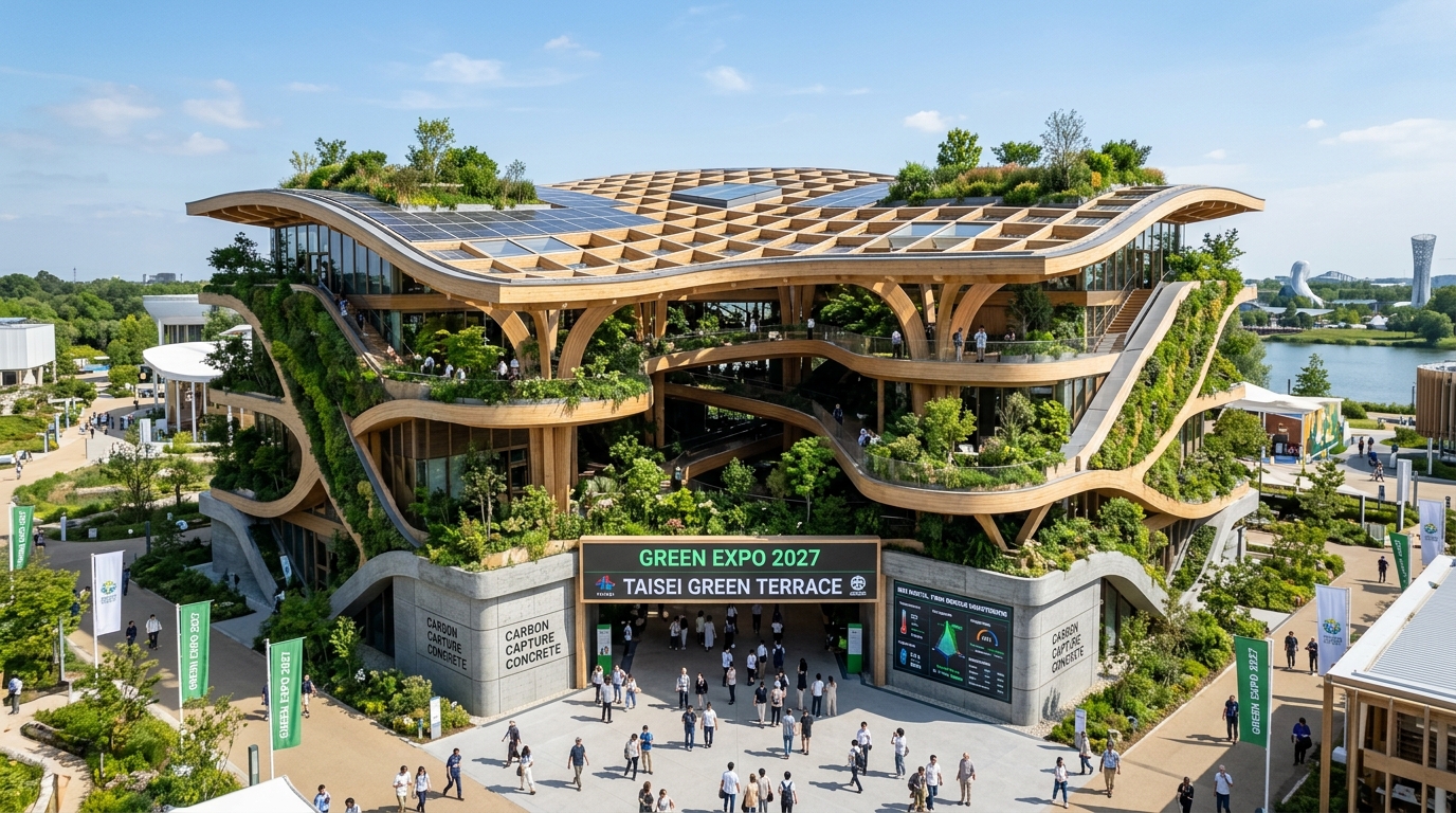大成建設 TAISEI GREEN TERRACE パビリオンイメージ