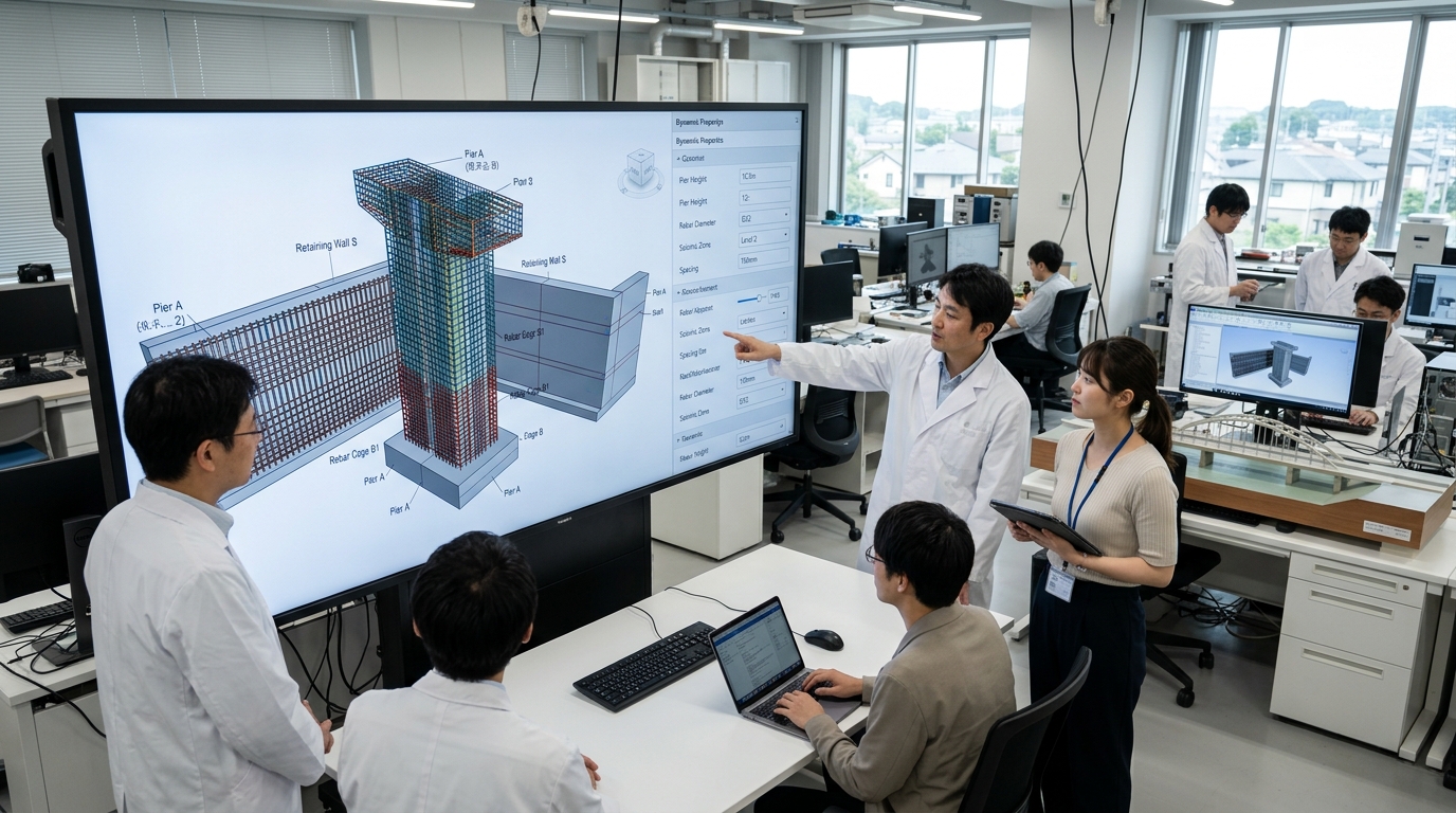 DataLabs 国総研 BIM CIM パラメトリック設計 配筋 Framy 2026