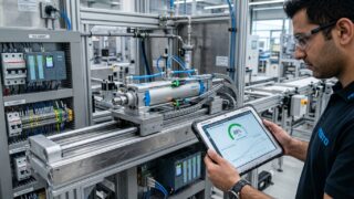 フエスト FESTO AX MIP エアシリンダー PLC接続 AI予兆保全 健康度診断 2026