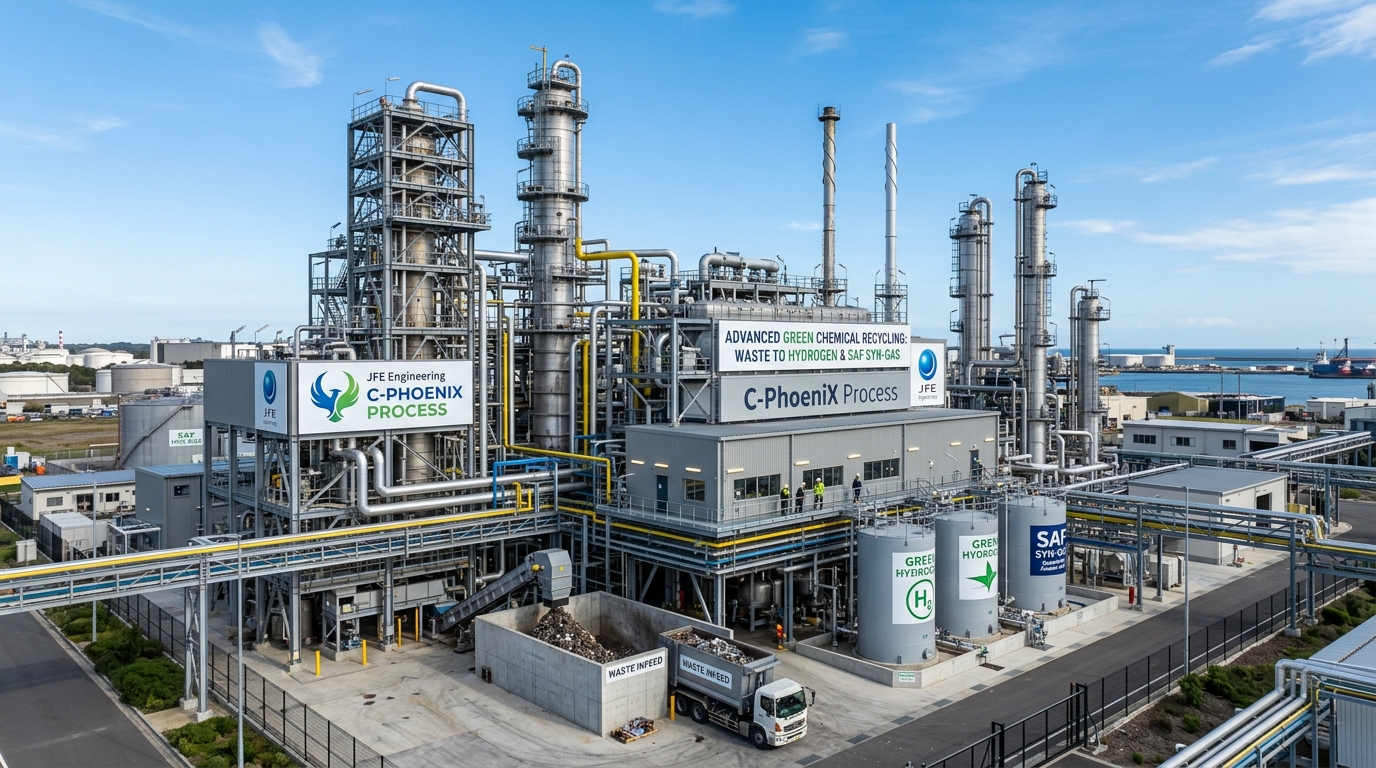 JFEエンジニアリング C-PhoeniX Process 水素プラントイメージ