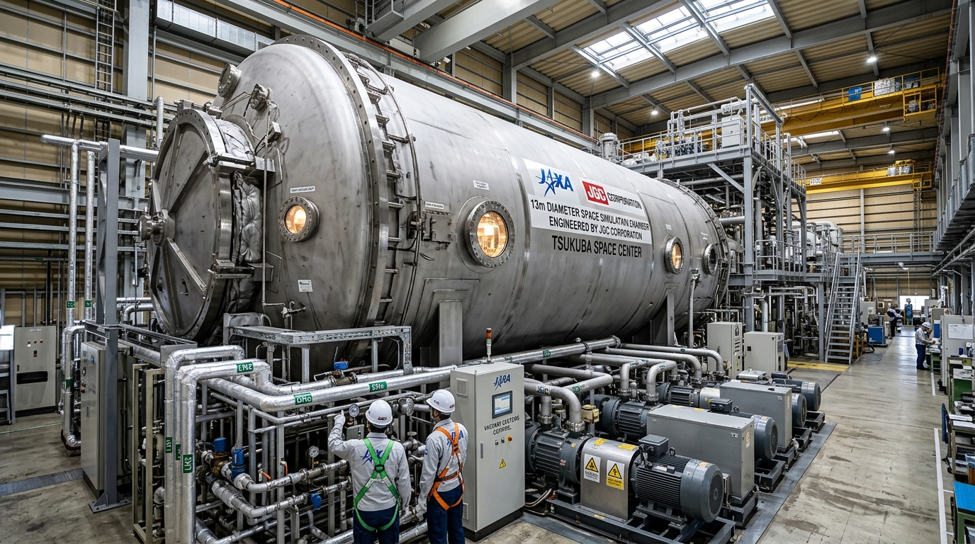 日揮 JAXA 次世代スペースチャンバーイメージ