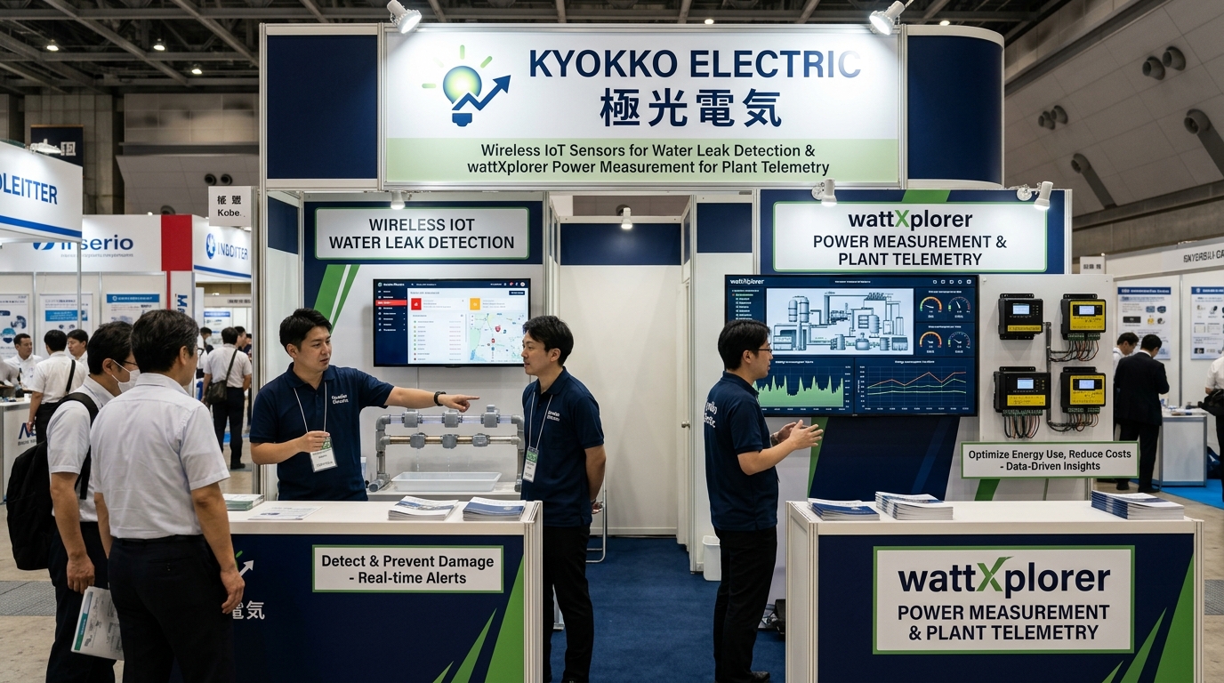 旭光電機 漏水みはり番 wattXplorer IoTイメージ