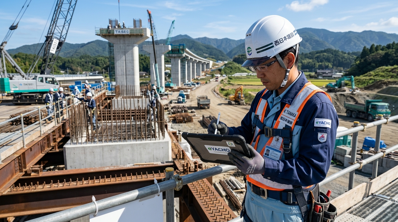前田建設工業 eYACHO 九州支店 全現場導入