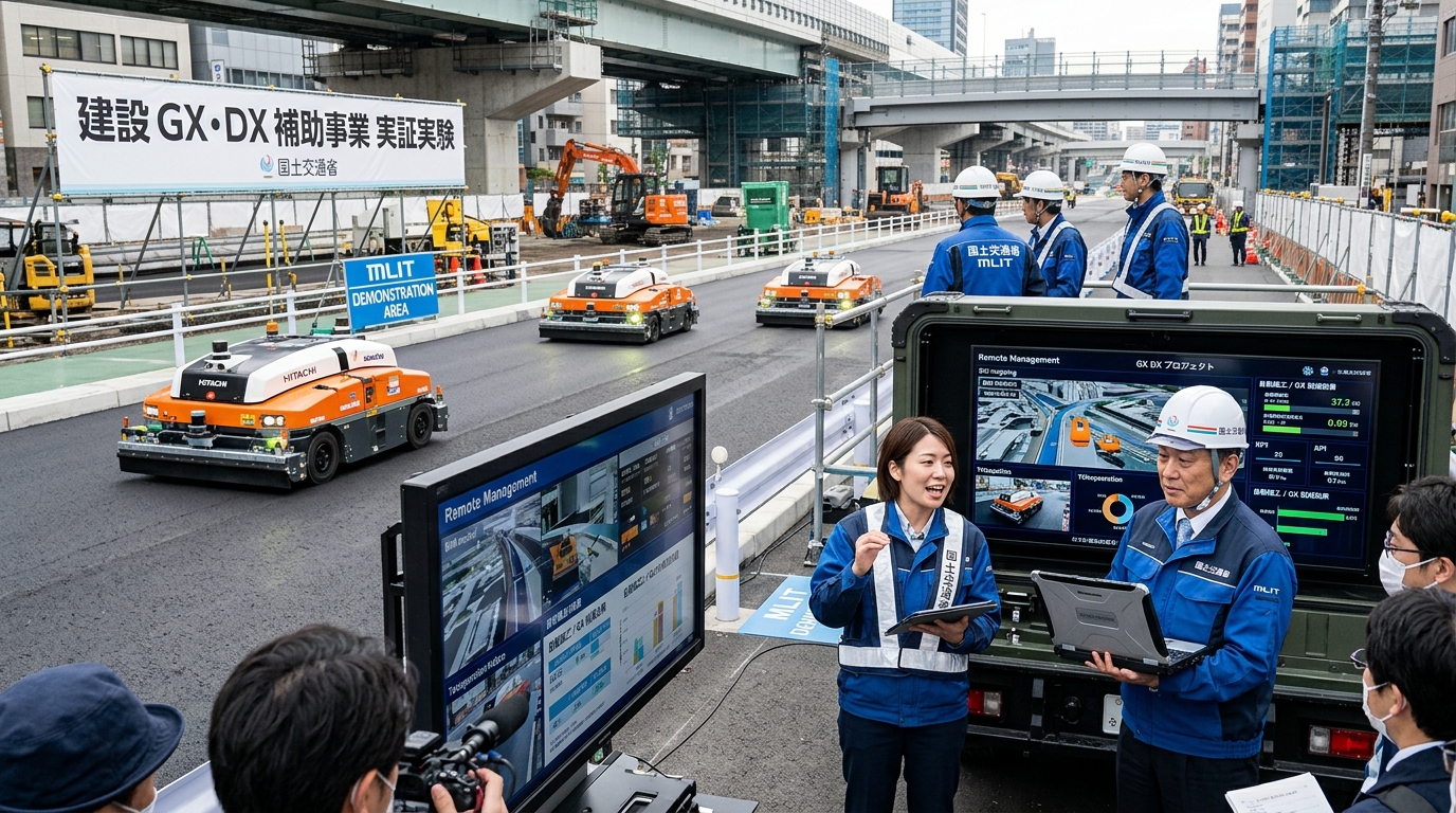 国交省 建築GX DX推進事業 補助金イメージ