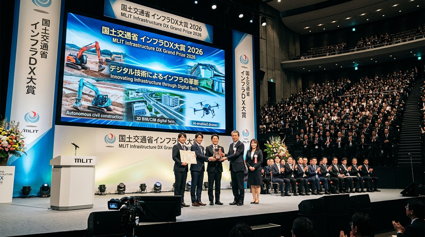 国土交通省 インフラDX大賞 2026 応募締切 総合評価加点 i-Construction 2.0