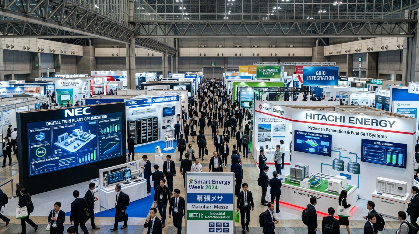 SMART ENERGY WEEK 秋 2026 幕張メッセ プラントDX 脱炭素